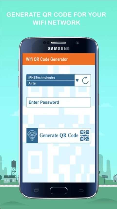 Free WiFi QR Code Generator 3 تصوير الشاشة