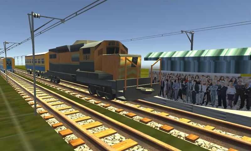Train Driving Simulator 3D screenshot 1