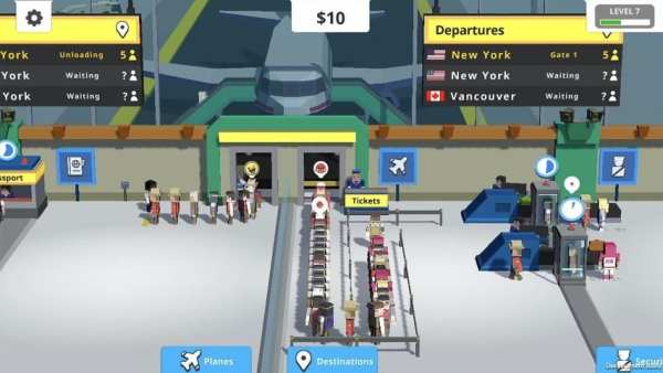 Idle Tap Airport स्क्रीनशॉट 3