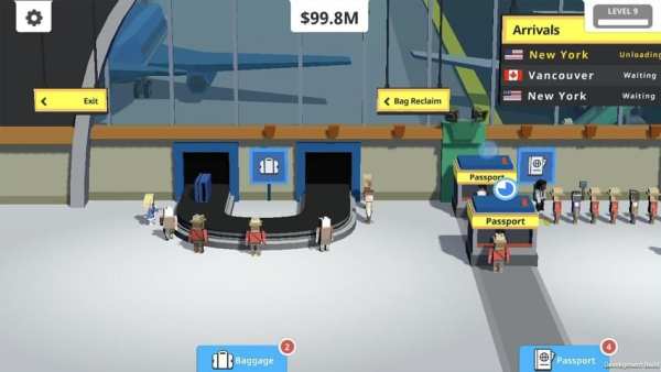 Idle Tap Airport स्क्रीनशॉट 5