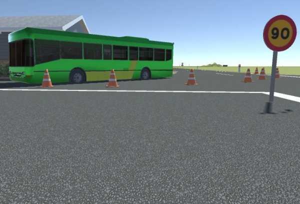 Bus Simulator 2016 Real City3D screenshot 3
