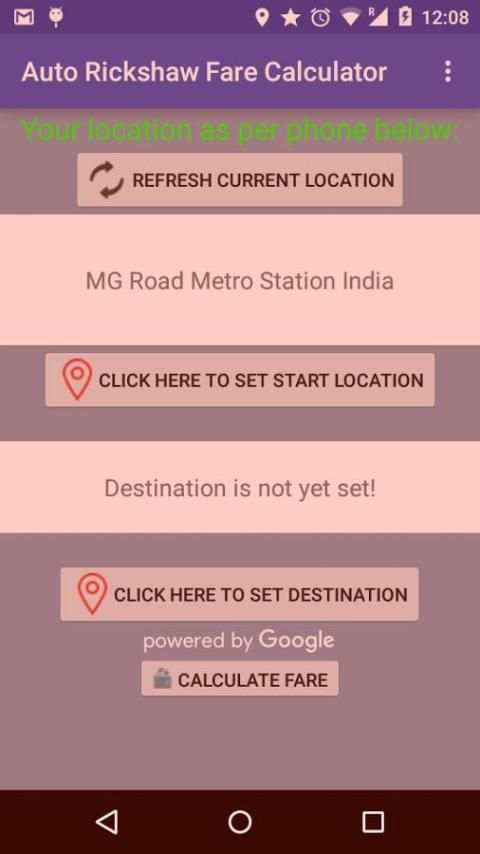 Auto Rickshaw Fare Calculator screenshot 8