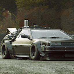 DeLorean City Car Drift Simulator आइकन