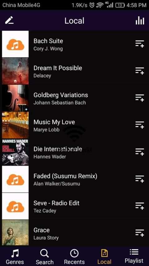 Free Cloud Music screenshot 3