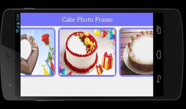 Cake Photo Frame स्क्रीनशॉट 4