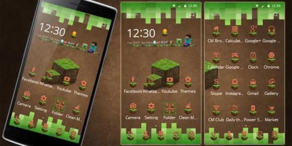 Tema Craft Dunia minecraft screenshot 1