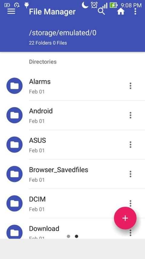 Blue File Manager screenshot 4