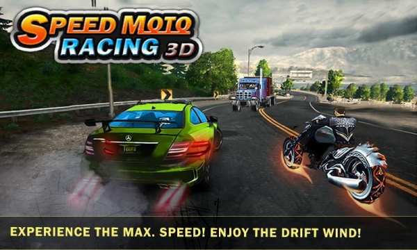 Speed Moto Racing 3D 1 تصوير الشاشة