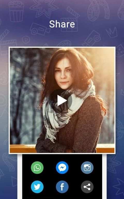 Photo to Video Movie Maker स्क्रीनशॉट 1