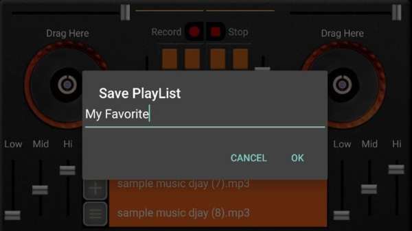 DJ Player Mixer Mp3 स्क्रीनशॉट 1