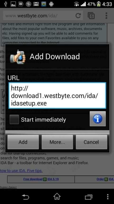 Download Master स्क्रीनशॉट 4