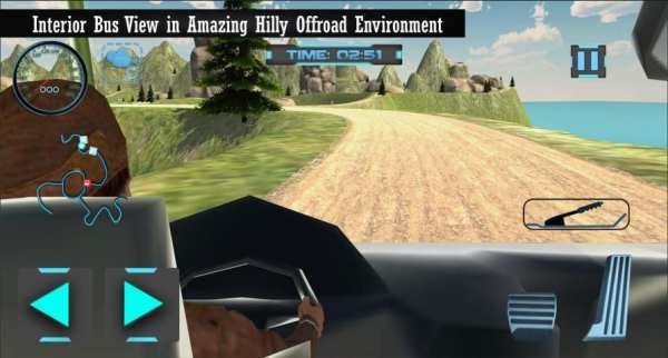 Off Road Real Bus Drive Sim 2 تصوير الشاشة