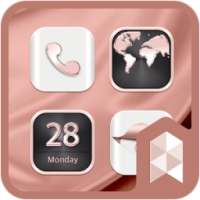Rose Gold Widgetpack theme