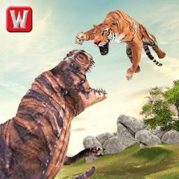Tiger vs Dinosaur Adventure 3D