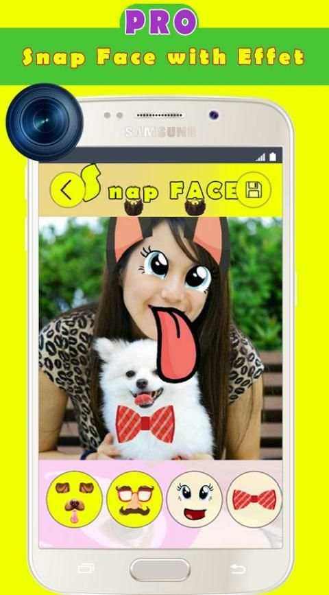 selfie Filters effect snapchat screenshot 4