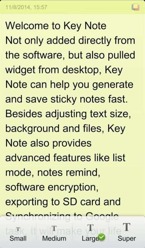 Key Note скриншот 3