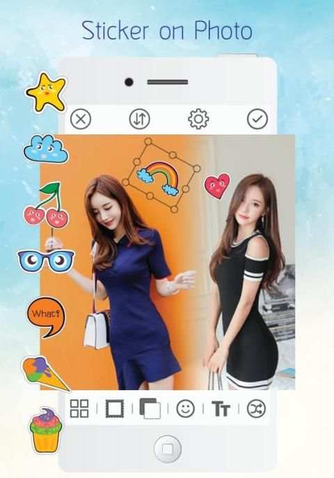 Photo blender Image mixer new скриншот 1