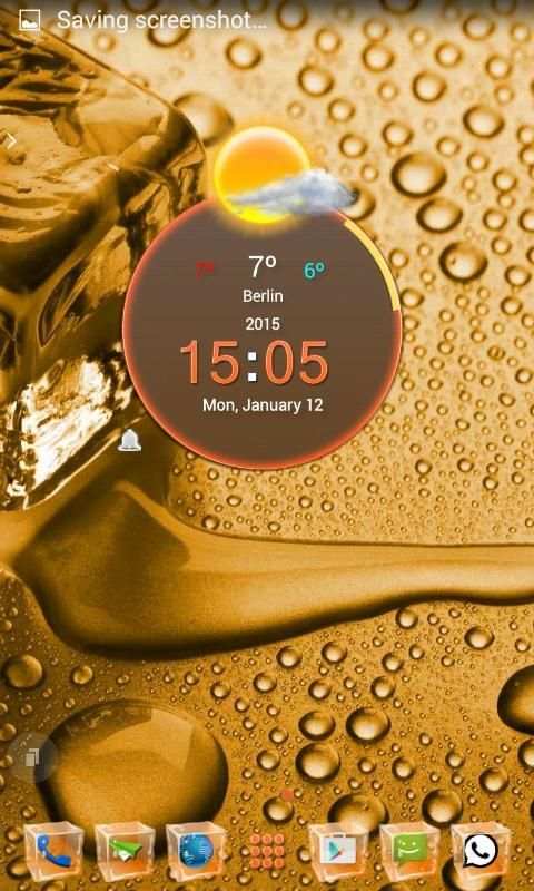 TSF Shell Theme Ice Cube Orang स्क्रीनशॉट 2