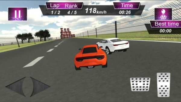 Turbo Car Racing Classic Nitro screenshot 3