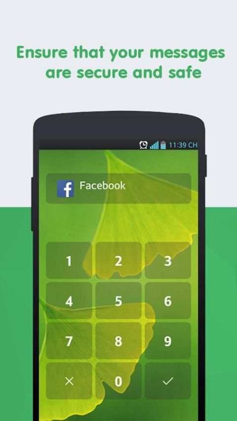 Messenger Locker (Chat Locker) स्क्रीनशॉट 3