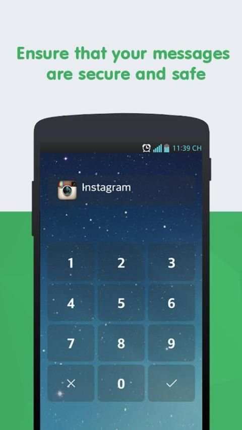 Messenger Locker (Chat Locker) स्क्रीनशॉट 2