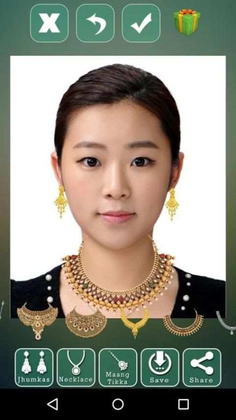 Bridal Photo Makeup Jewellery 4 تصوير الشاشة