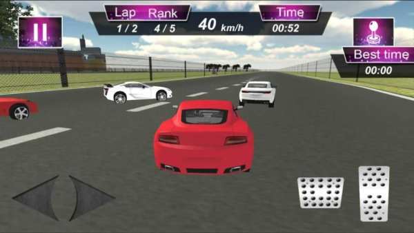 Turbo Car Racing Classic Nitro screenshot 1