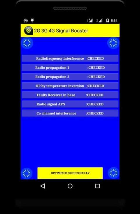 3G 4G Speed Optimizer Prank скриншот 3