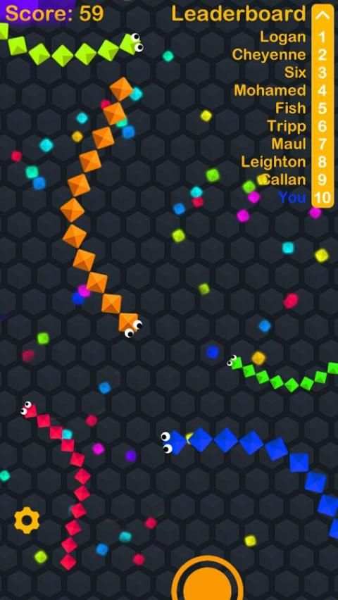Agar vs Slither 11 تصوير الشاشة
