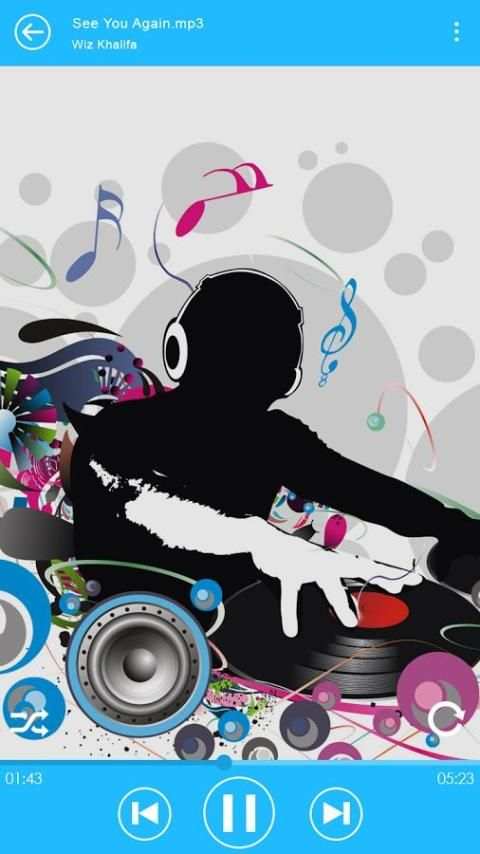 Music Player For Android скриншот 3