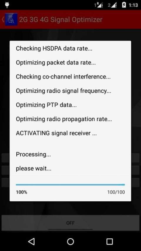3G WiFi Signal Optimizer Prank screenshot 2