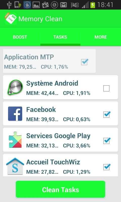 Memory Clean & Boost Phone screenshot 2