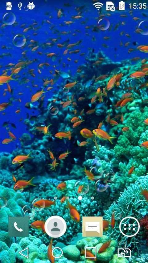 Underwater world live wp screenshot 5