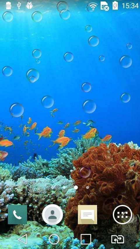 Underwater world live wp screenshot 8