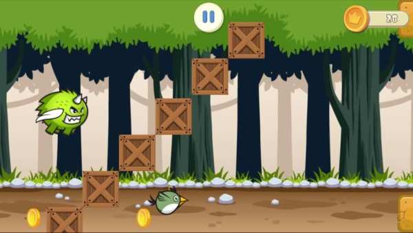 Jungle Flappy Bird स्क्रीनशॉट 5