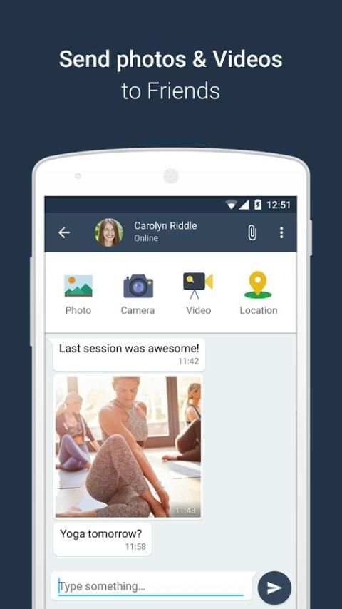 Raven Messenger - Fast & Free screenshot 5