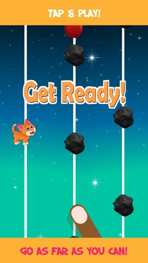 Jumpy Space Cat 2 تصوير الشاشة