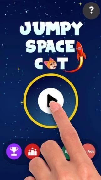 Jumpy Space Cat screenshot 1