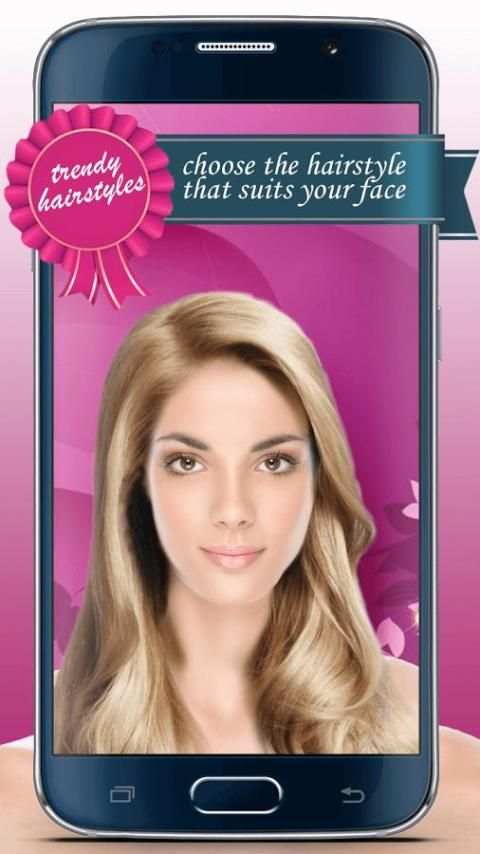Gaya Rambut-Foto Montase screenshot 2