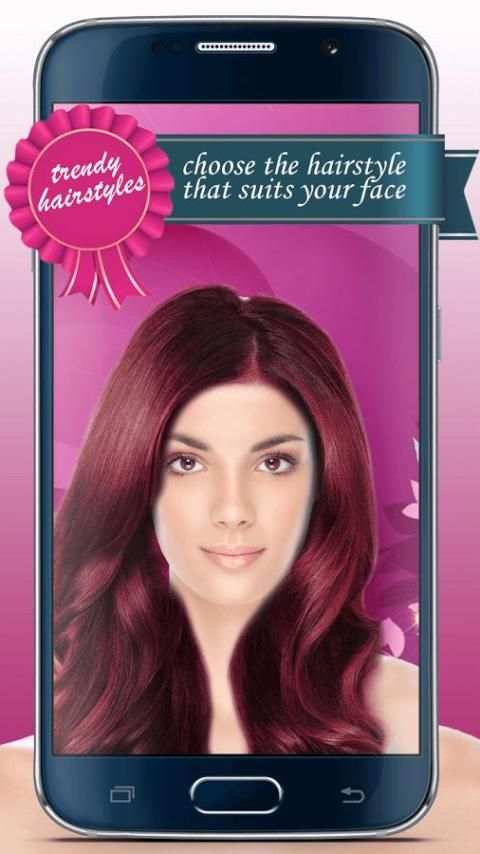 Gaya Rambut-Foto Montase screenshot 3