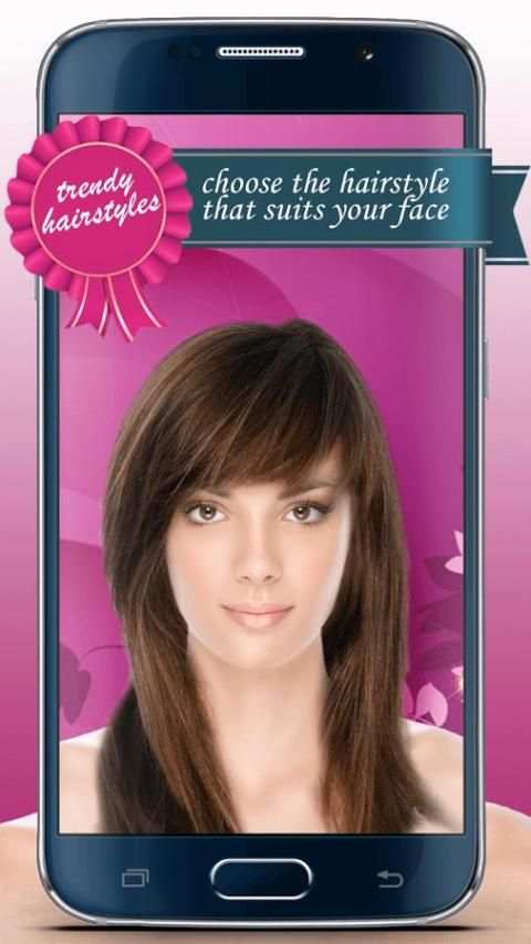 Gaya Rambut-Foto Montase screenshot 5