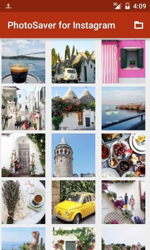Photo saver for instagram 1 تصوير الشاشة