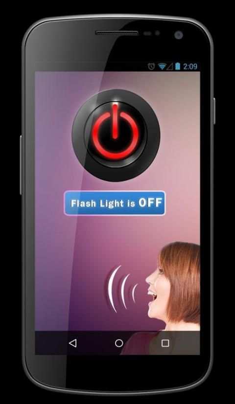 Voice Flash Light screenshot 3