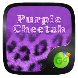 Purple Cheetah Keyboard Theme