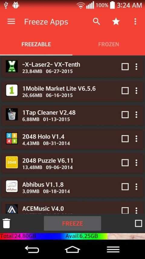 App2sd Card- AppMgr 4 تصوير الشاشة