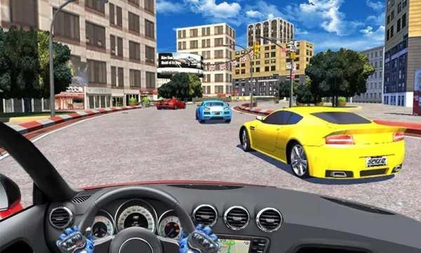 Driving in fast car स्क्रीनशॉट 3