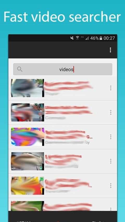 VideoEX - HD Video for YouTube screenshot 1