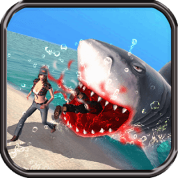 Megalodon Shark Beach Attack icon