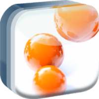 Orange balls Live Wallpaper on 9Apps