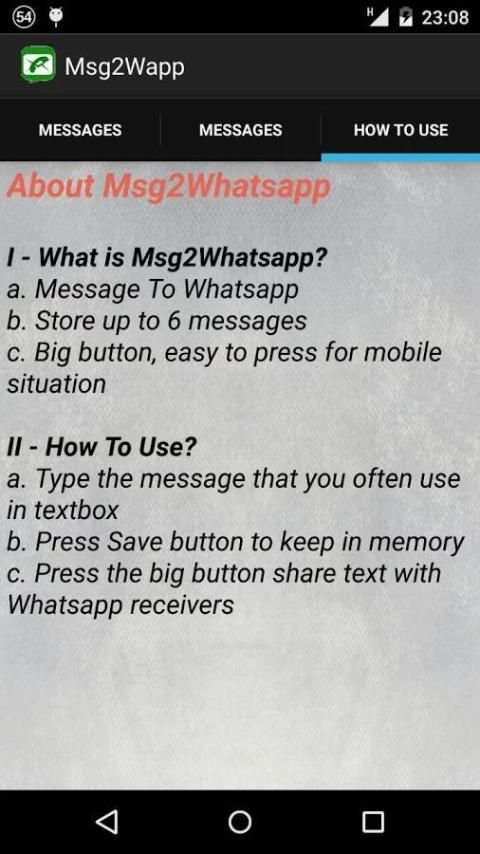 Message To Whatsapp 1 تصوير الشاشة